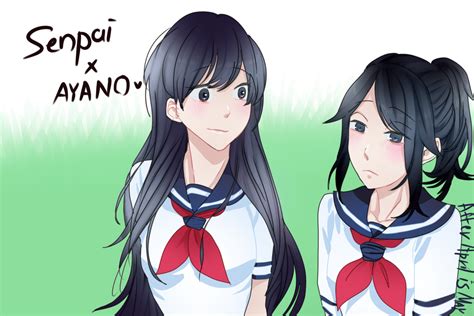 Senpai And Ayano By Afteraprilismay Anime Meninas Ulzzang Anime