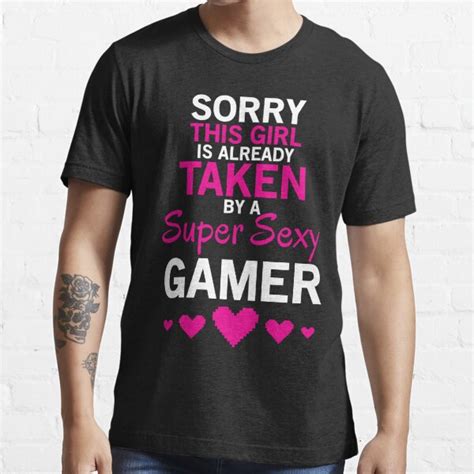 Sexy Gamer Cute Gaming Girl T Shirt T Shirt For Sale By Zcecmza Redbubble Video Games T
