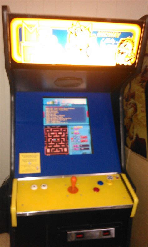 On sale cocktail arcade machine 60 games sit down arcade game. Ms. Pac-man video arcade game for sale in Nescopeck, PA