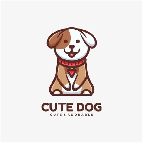 Cute Dog Mascot Logo Vector Free Download