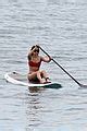 Hailee Steinfeld Goes Paddle Boarding In A Bikini On Christmas Photo