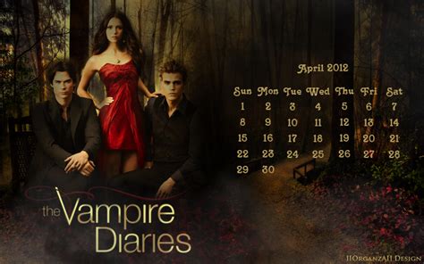 Vampire Diaries Calender By Iiorganzaii On Deviantart