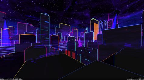 Neon City 2560x1440 Wallpapers