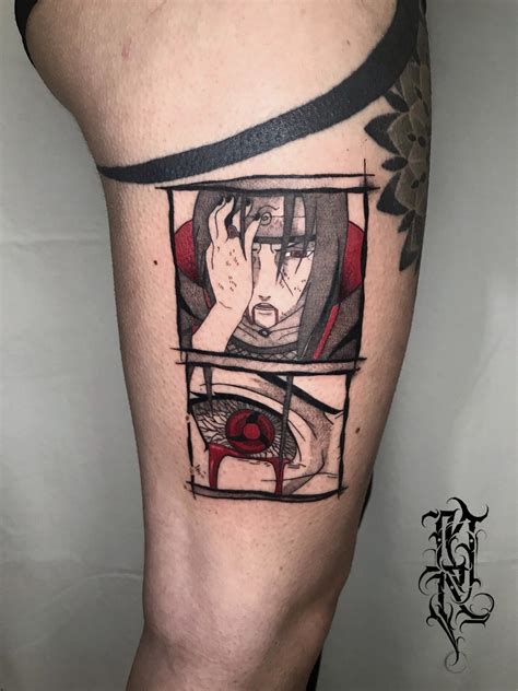 Itachi Uchiha By Mar Tattoo Ink Anime Tattoos Naruto Tattoo Tattoo
