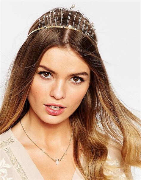 Asos Enchanted Stone Hair Crown Tiara At Tiaras And Crowns
