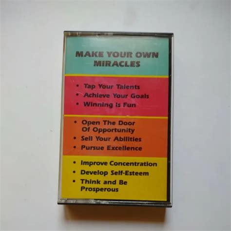 Make Your Own Miracles Cassette Tape 1100 Picclick