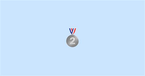 🥈 2nd Place Medal Emoji Meaning