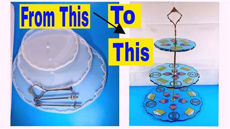 How To Make A Resin 3 Tier Cake Stand Youtube