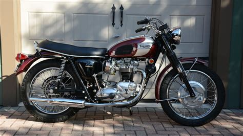 1970 Triumph Bonneville Presented As Lot W981 At Indianapolis In