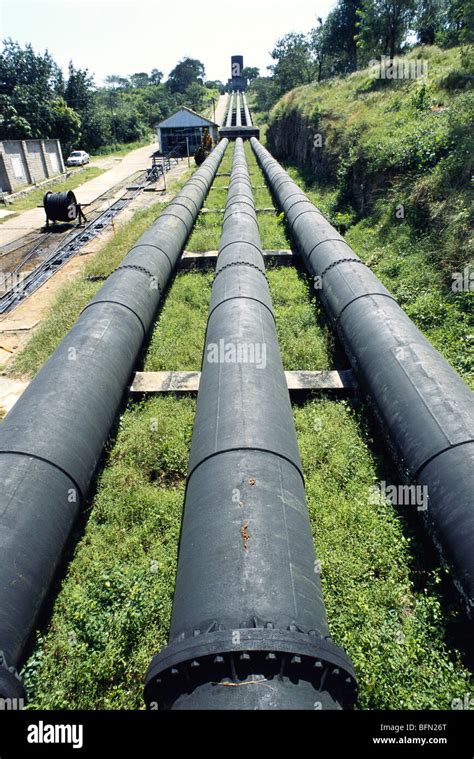 Penstock Pipes Hydro Electric Power Plant Kundah Nilgiris Tamil