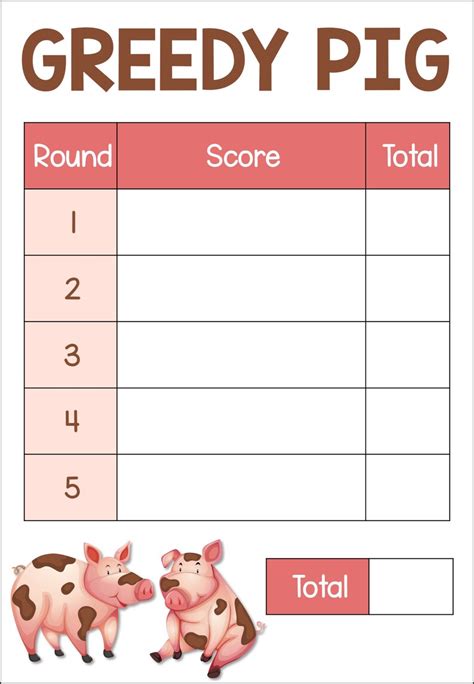 Addition Math Game Of Chance And Probability Greedy Pig Math Etsy