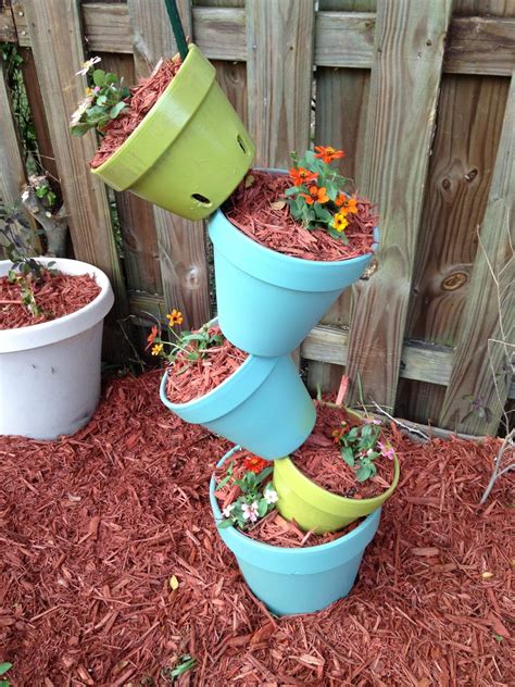 For use indoors or out. Gleeza: DIY Garden Project - Tilted Plant Tower