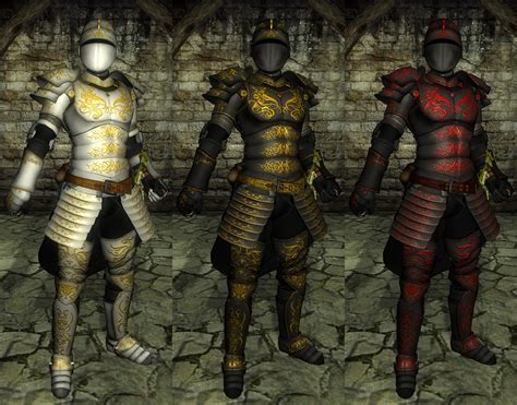 Oblivion Male Armor Mods