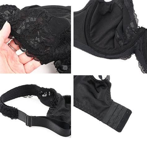 plus size 32 54 ddd f ff g h women s full coverage underwire lace minimizer bra ebay