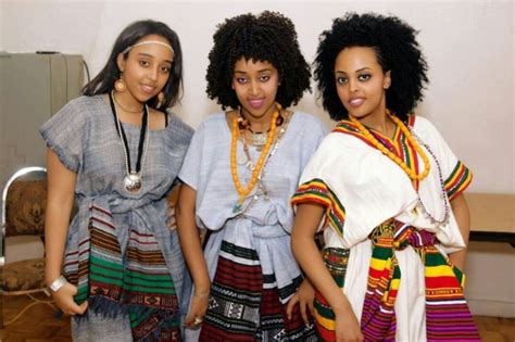 Amhara Peoples Traditional Clothing Amhara Abyssinia Amhara Abyssinian Ethiopia