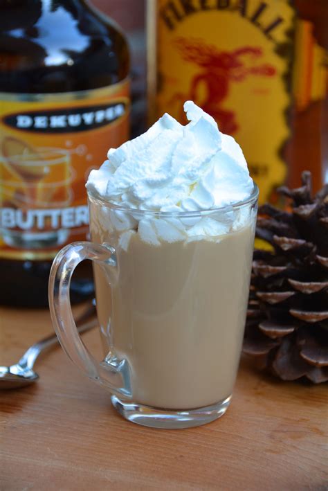 Holiday Drinks: Butterscotch & Fireball Whisky | Drinks, Yummy drinks, Holiday drinks