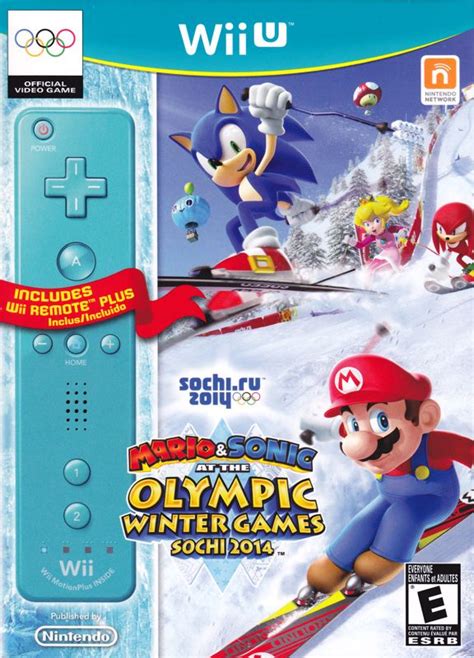 Mario And Sonic At The Olympic Winter Games Sochi 2014 For Wii U 2013