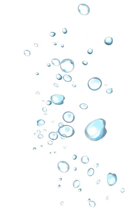 Hand Drawn Water Bubble Transparent Background 13835018 Png