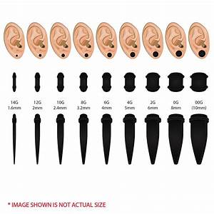 Ear Plug Gauge Sizes