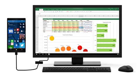 Windows Continuum For Windows 10 Phones And Mobile Microsoft