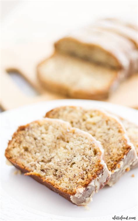 This Maple Glazed Banana Bread Is An Updated Take On The Classic Banana