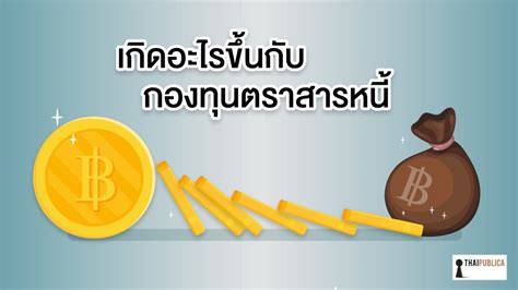 เกิดอะไรขึ้นกับกองทุนตราสารหนี้ | ThaiPublica