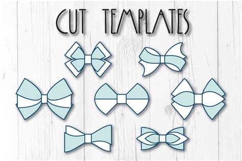 230 Faux Leather Bow Template Svg Cut Files Free Download Free Svg