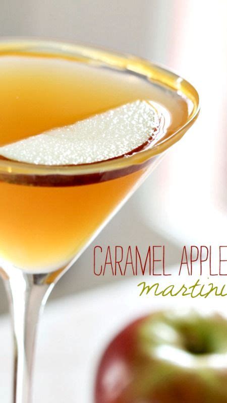 Use caramel vodka in a godiva chocolate martini. Caramel Apple Martini Recipe ~ Apple Cider, Caramel Vodka, Butterscotch Schnapps, Sliced fresh ...