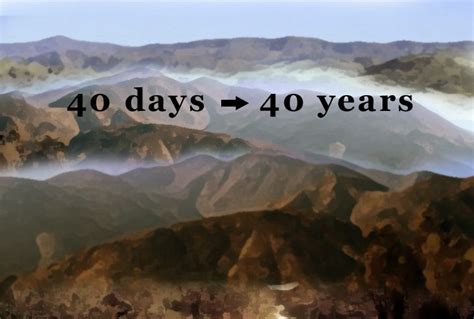 One Year For Each Day Why The Israelites Had To Wander 40 Years In The