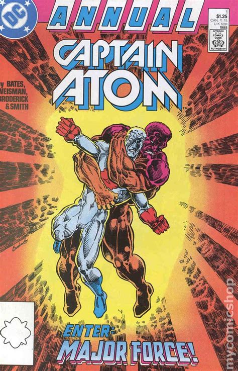 Captain Atom 1987 Dc Annual Comic Books