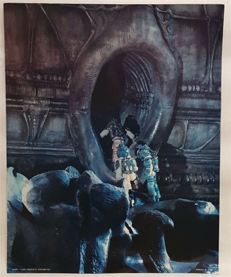 Alien Nostromo Crew 3 Other Original 1979 Inhouse Carded Posters