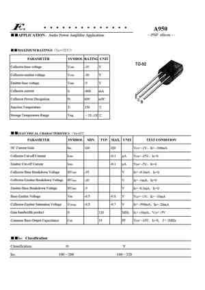 A Datasheet Equivalent Cross Reference Search Transistor Catalog