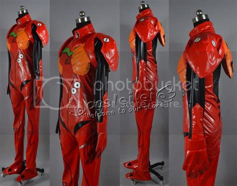 Neon Genesis Evangelion Eva Soryu Asuka Langley Battle Suit Cosplay Any