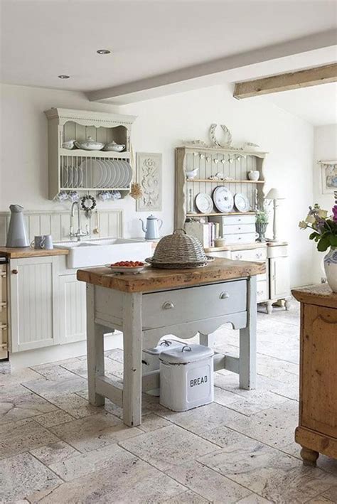 Rustic French Country Cottage Kitchen 58 Villagehomedecoration