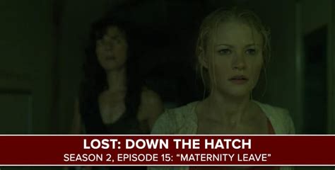 Lost Down The Hatch Season Episode Maternity Leave