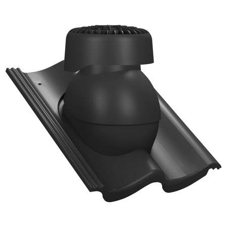 TILE Sewer vent for concrete tiles Typ Benders Podwójna S Black RAL Products