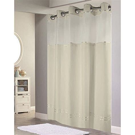 Hookless Monterey Hotel Quality Shower Curtain With Snap