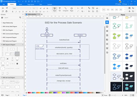 System Sequence Diagram A Complete Tutorial Edrawmax Hot Sex Picture