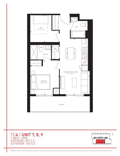 Transit City 4 Condos Assignment 1 Bedroom Floor Plans And Price List