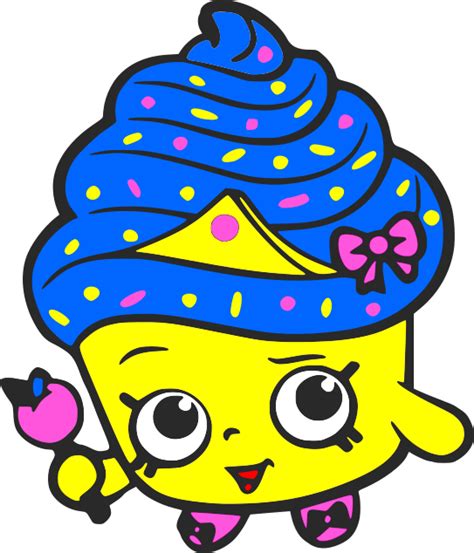 Movies Personal Use Shopkins Cupcake Princess Shopkins Cupcake Queen Svg Clipart Full Size