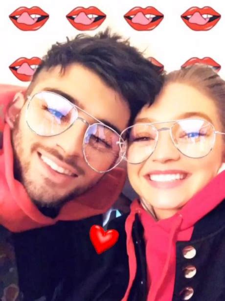 zayn malik and gigi hadid look adorable in their matching glasses this week s capital