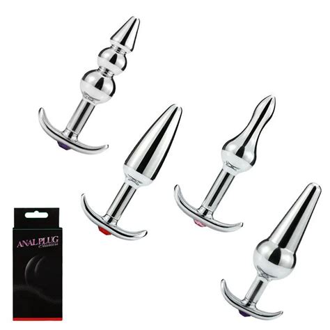 Go Out Men And Women Use Adorn Anchor Metal Anal Plug Spirit Fund Adult