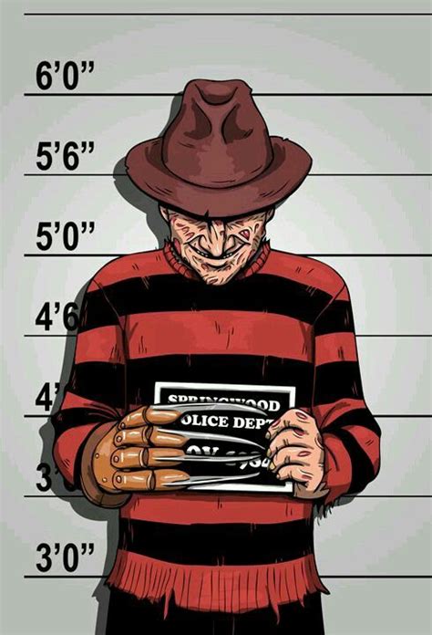 Freddy Krueger Freddy Krueger A Nightmare On Elm Street Horror Artwork