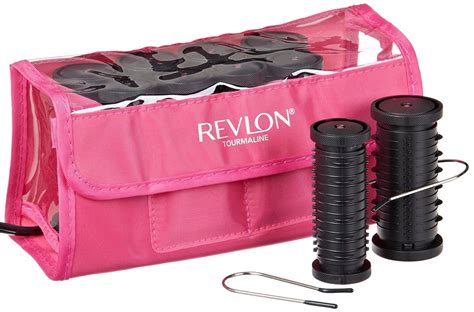 revlon curlstogo piece travel hot rollers pink 10 count travel hot rollers hot rollers revlon