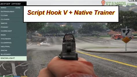 Script Hook V and Native Trainer – GTA 5  9GtaMods.com
