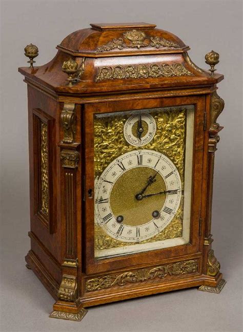 A 19th Century German Lenzkirch Mantel Clock The