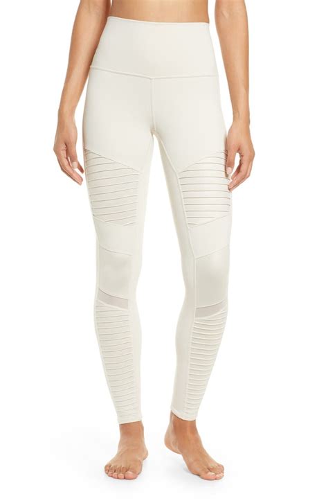 Alo High Waist Moto Leggings Nordstrom