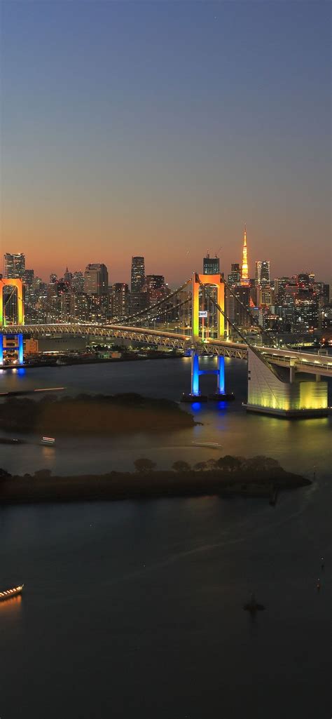 Rainbow Bridge Tokyo Japan Wallpapers Top Free Rainbow