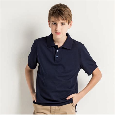 Apl9033 Custom Kids Polo Shirts Design Your Own T Shirt 100 Pima