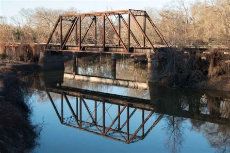The Last Remaining Train Trustle Bridge Is In Jefferson Texas